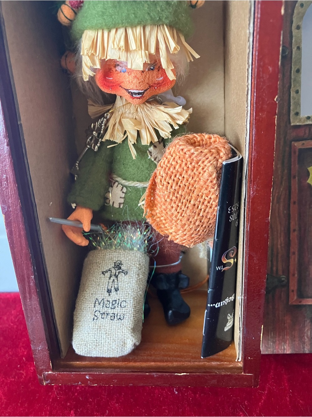 Annalee Thimbles Patch The Scarecrow Maker Doll Fall Autumn Decor In Box. - Picture 2 of 3